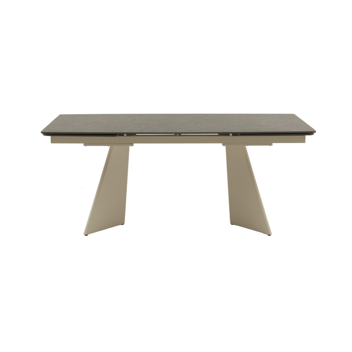 masă ceramică colle beige, extensibilă 280 cm/90 cm