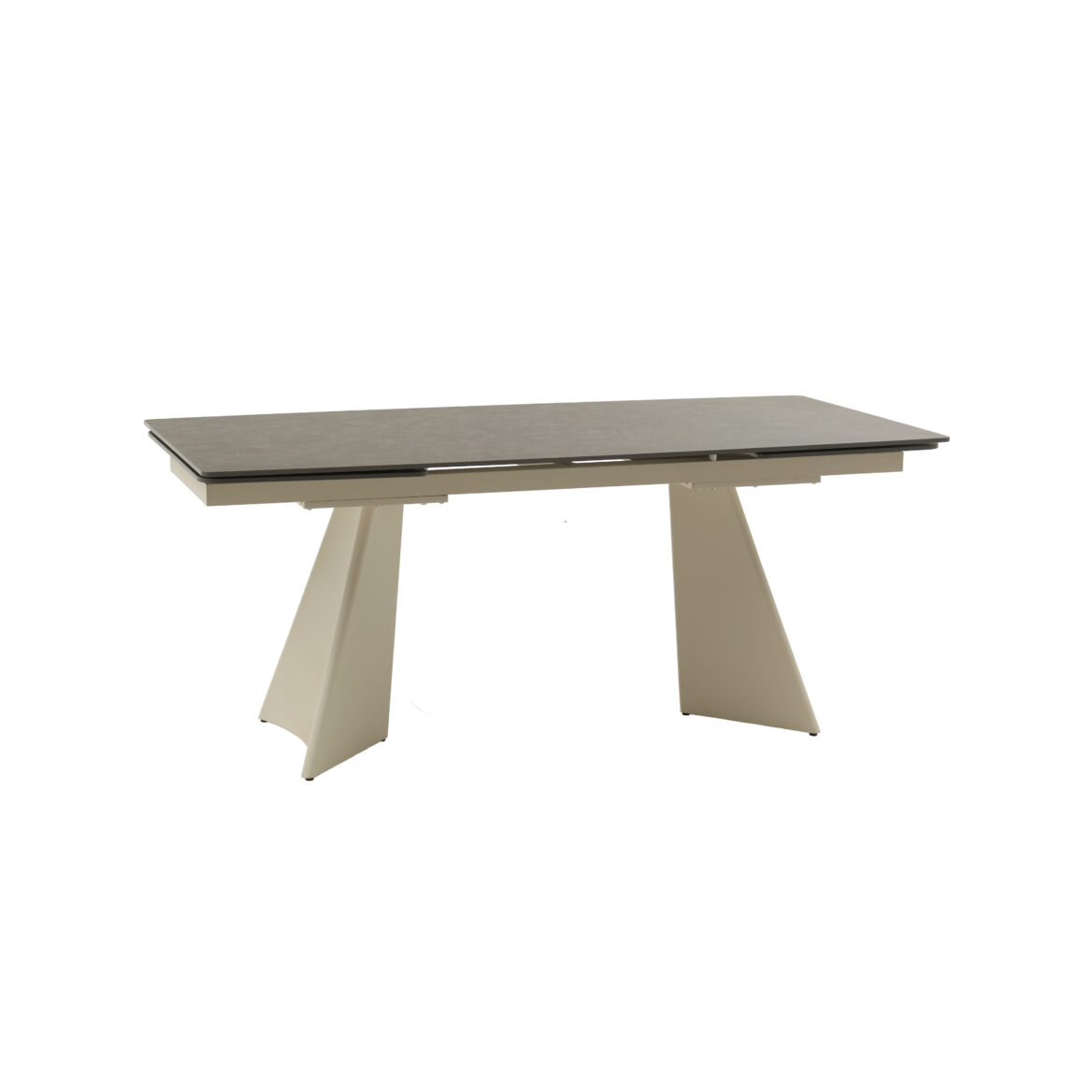 masă ceramică colle beige, extensibilă 280 cm/90 cm