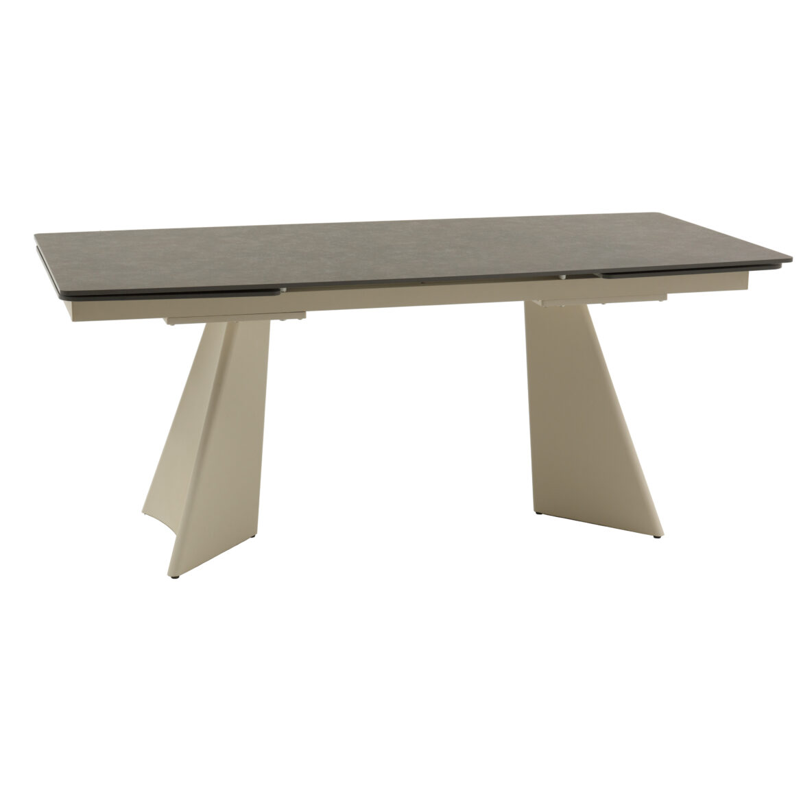 masă ceramică colle beige, extensibilă 280 cm/90 cm