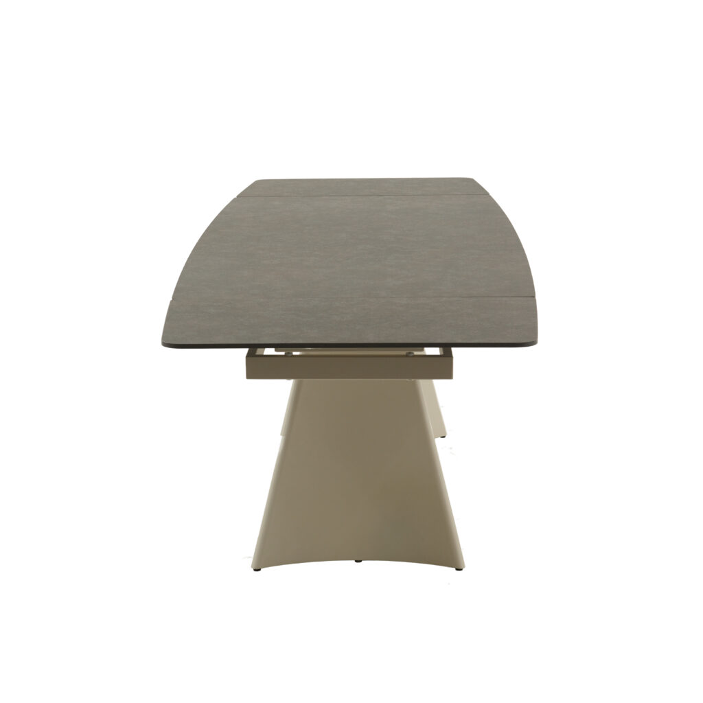 masă ceramică colle beige, extensibilă 280 cm/90 cm