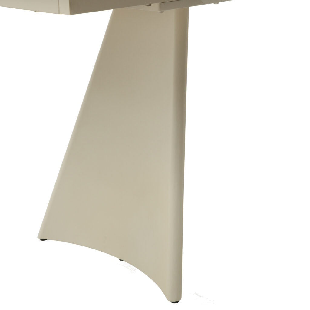 masă ceramică colle beige, extensibilă 280 cm/90 cm