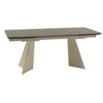 masă ceramică colle beige, extensibilă 280 cm/90 cm