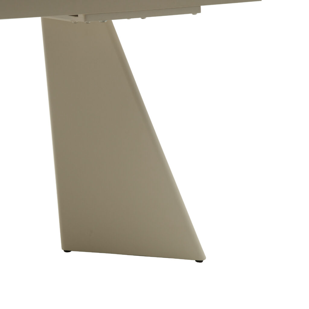 masă ceramică colle beige, extensibilă 280 cm/90 cm