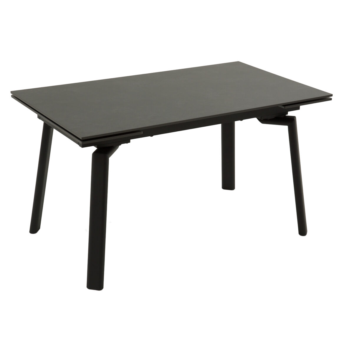 masă ceramică sonic brown, 140 cm/90 cm și 2 extensii 30 cm