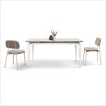masă ceramică extensibilă evelin 140/80 cm