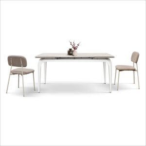 masă ceramică extensibilă evelin 140/80 cm