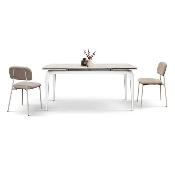 masă ceramică extensibilă evelin 140/80 cm