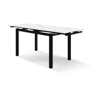 masă ceramică extensibilă clara 110/70 cm +2 extensii de 30 cm