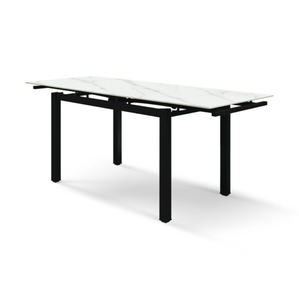 masă ceramică extensibilă clara 110/70 cm +2 extensii de 30 cm