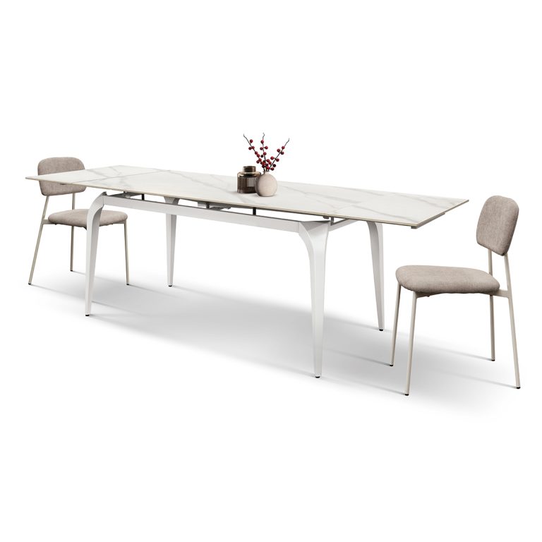 masă ceramică extensibilă evelin 140/80 cm